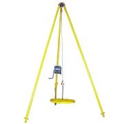 Тренога перегрузочная ТП-250 кг с ручной лебедкой «Дина» L=10м