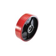 Колесо полиуретан 180х50 мм с подшипником для тележек гидравлических для BF/DF-III/RHP/AC/DF/CW2