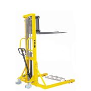 Штабелер гидравлический 1,0 т 1,6 м XILIN SDJAS1016 с раздвижными вилами и расширенными опорами