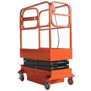 Подъемник ножничный передвижной полуэлектрический 500 кг 6 м TOR GTJY (от сети)