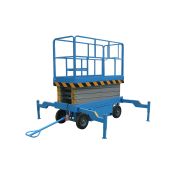 Подъемник ножничный передвижной 500 кг 7 
м TOR SJY-0,5-7AC (от сети) (Y)