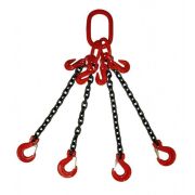 Строп цепной TOR 4СЦ г/п 11,2 т 2,0 м с укорачивающими крюками