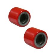 Колесо без подшипника полиуретановое 70х80 мм для тележек гидравлических