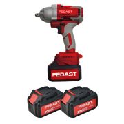 Аккумуляторный гайковерт (c 2 АКБ и ЗУ) FEDAST FDW004