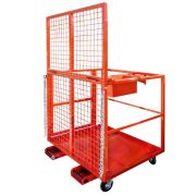 Монтажная платформа универсальная для вилочных погрузчиков 1200х1000х1200 мм