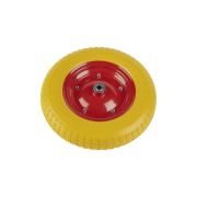 Колесо литое полиуретановое 360 мм PU 2400 (20 мм шариковый подшипник)
