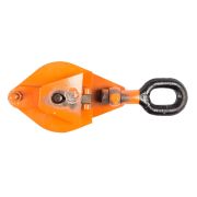 Блок монтажный однорольный с  ушком TOR HQG(L) K1-2,0 т с откидной щекой (T)